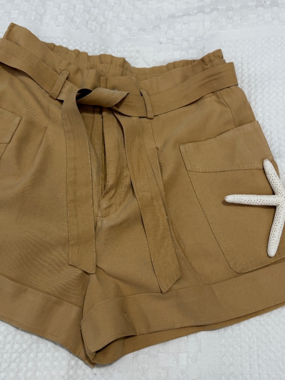 Steve Madden Caramel colored shorts